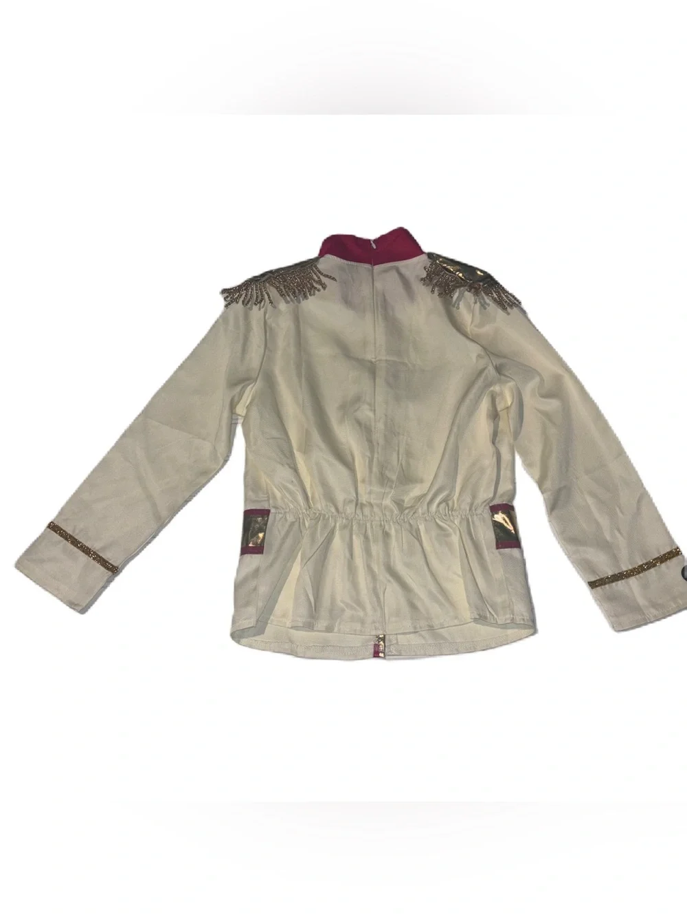 Kids Prince Charming Costume with Cream, Gold & Red Accents 2 Piece Boys L